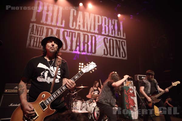 PHIL CAMPBELL AND THE BASTARD SONS - 2019-09-27 - PARIS - Cafe de la Danse - 